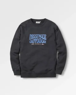 Sweatshirt en coton bio Yuca - Noir