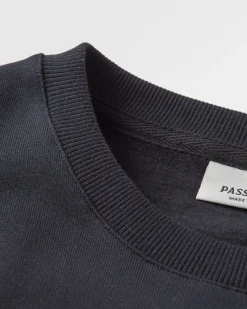 Sweatshirt en coton bio Yuca - Noir