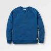 Sweatshirt en coton recyclé Heritage - Denim foncé