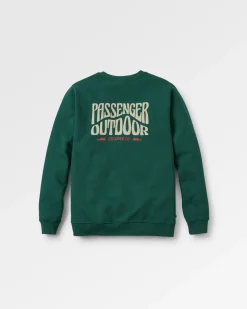 Sweatshirt en coton recyclé Yuca - Rain Forest