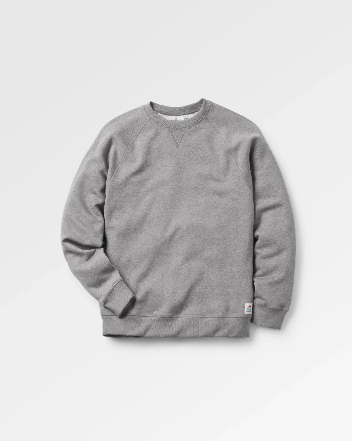 Sweatshirt en coton recyclé Heritage - Gris foncé chiné