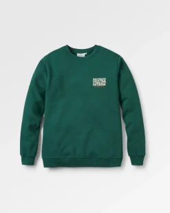 Sweatshirt en coton recyclé Yuca - Rain Forest