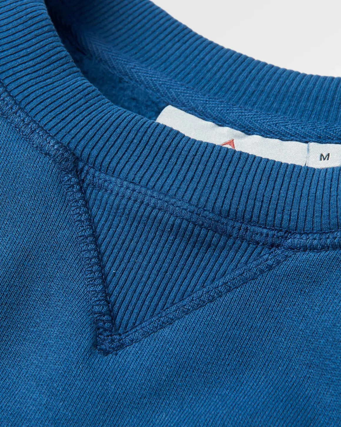 Sweatshirt en coton recyclé Heritage - Denim foncé