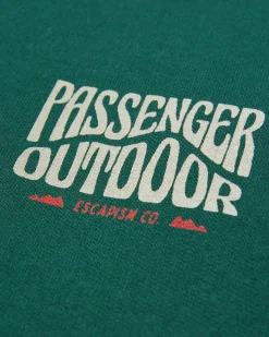 Sweatshirt en coton recyclé Yuca - Rain Forest