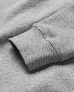 Sweatshirt en coton recyclé Heritage - Gris foncé chiné