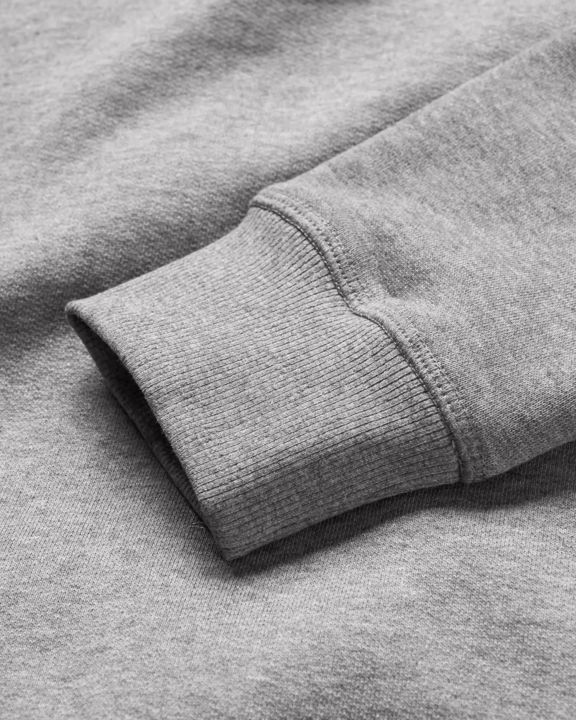 Sweatshirt en coton recyclé Heritage - Gris foncé chiné
