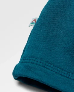 Sweatshirt en coton recyclé Waves u0026 Trees - Tidal Blue