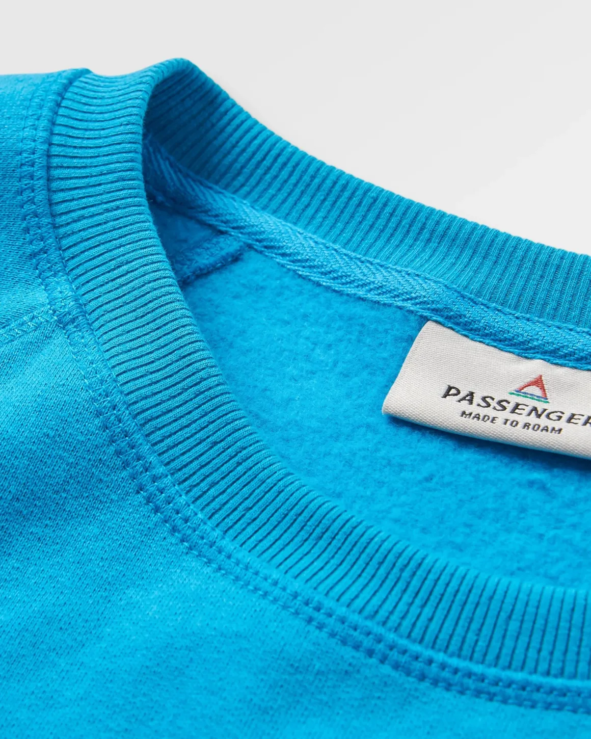 Sweatshirt en coton recyclé Sunburst - Blue Pool