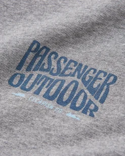 Sweatshirt en coton recyclé Yuca - Gris foncé chiné