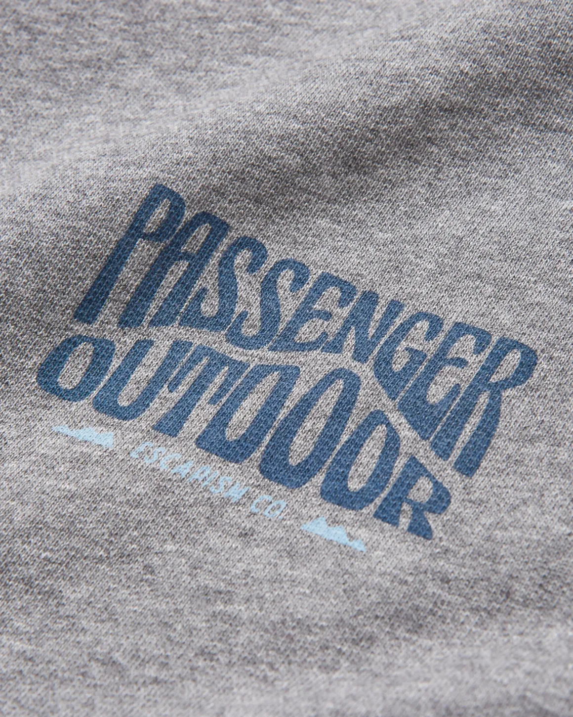 Sweatshirt en coton recyclé Yuca - Gris foncé chiné
