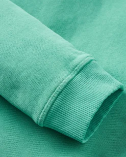 Sweatshirt en coton recyclé Remote - Épicéa vert