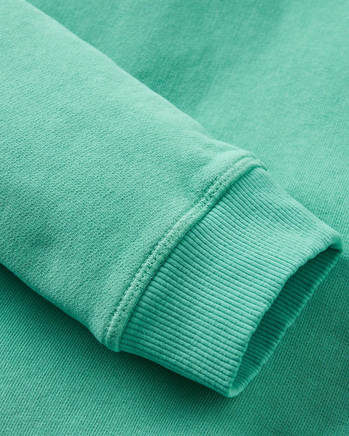 Sweatshirt en coton recyclé Remote - Épicéa vert
