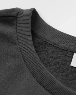 Sweatshirt Oversize en Coton Recyclé Phoenix - Noir
