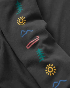 Sweatshirt Oversize en Coton Recyclé Phoenix - Noir