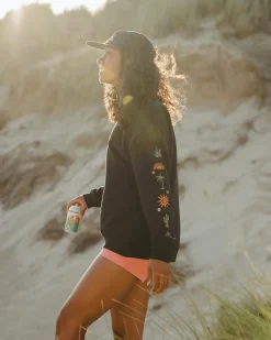 Sweatshirt Oversize en Coton Recyclé Chica - Noir