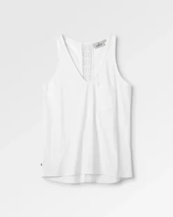 Top en coton recyclé Rivergate - Blanc