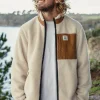Trekker Recycled Deep-Pile Sherpa Fleece - Warm Ivory