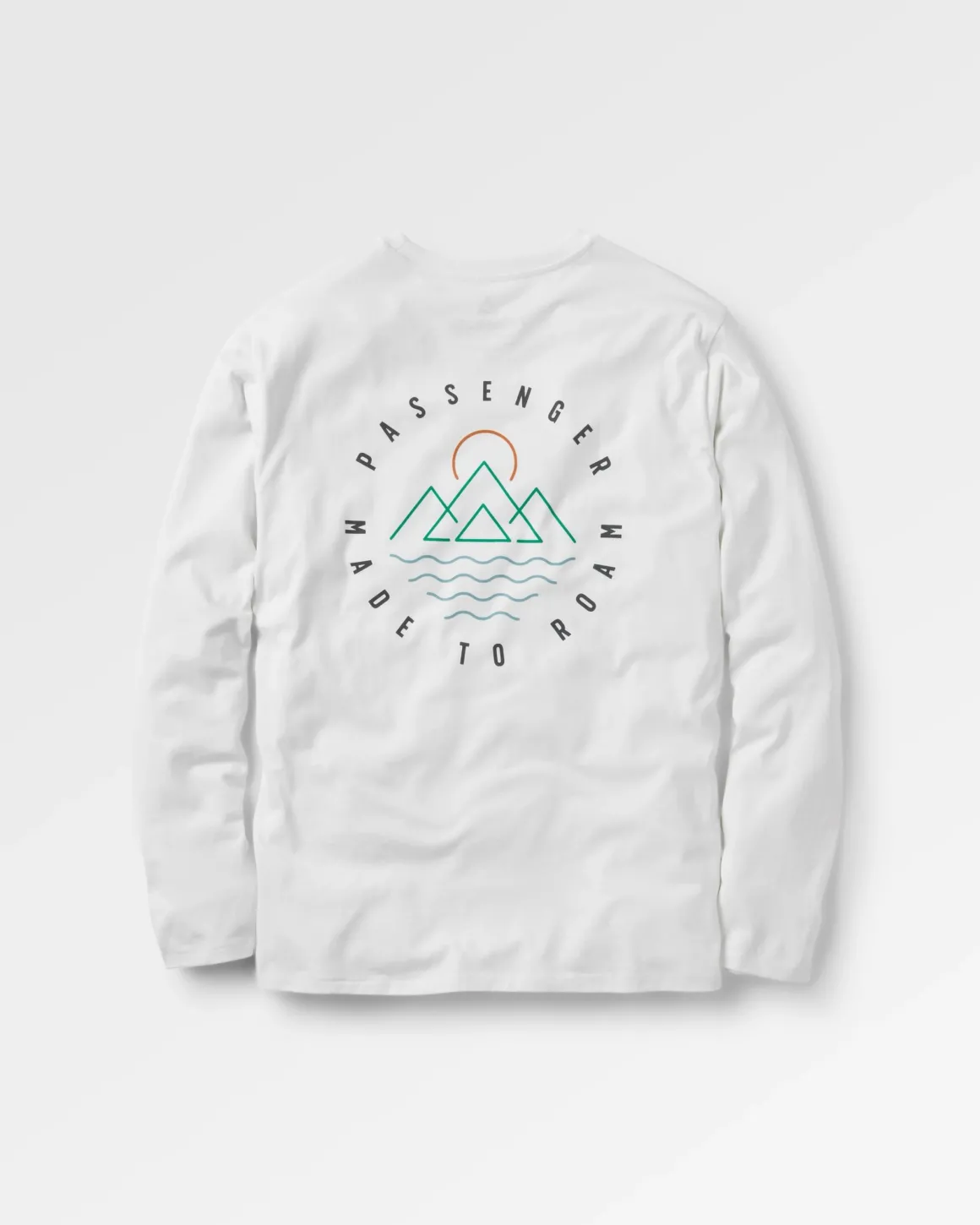 T-shirt à manches longues Escapism Recycled - Blanc