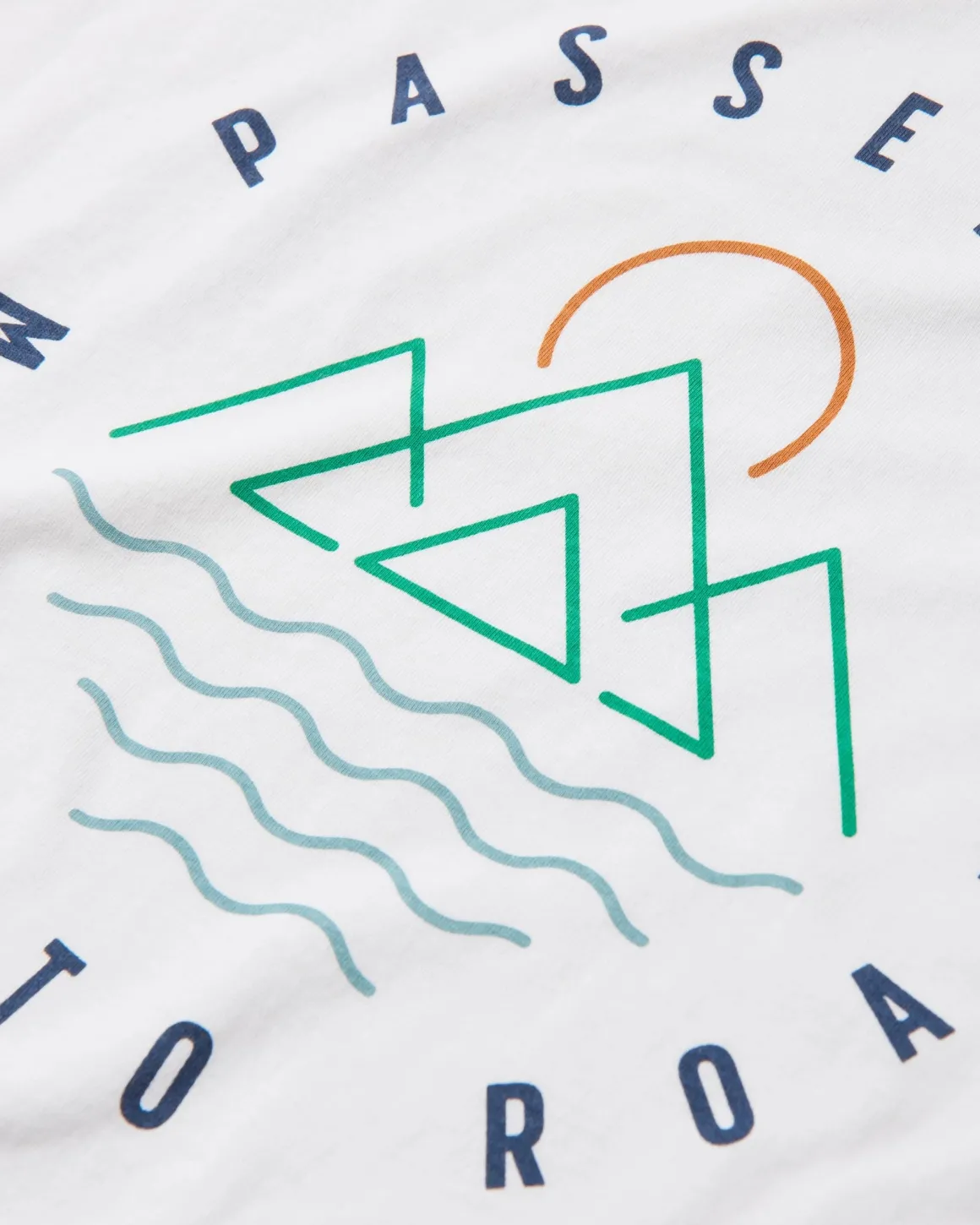 T-shirt à manches longues Escapism Recycled - Blanc