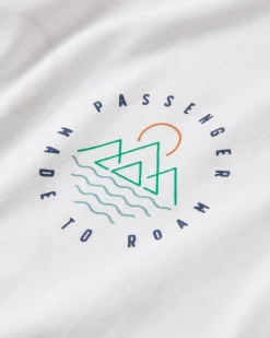 T-shirt à manches longues Escapism Recycled - Blanc