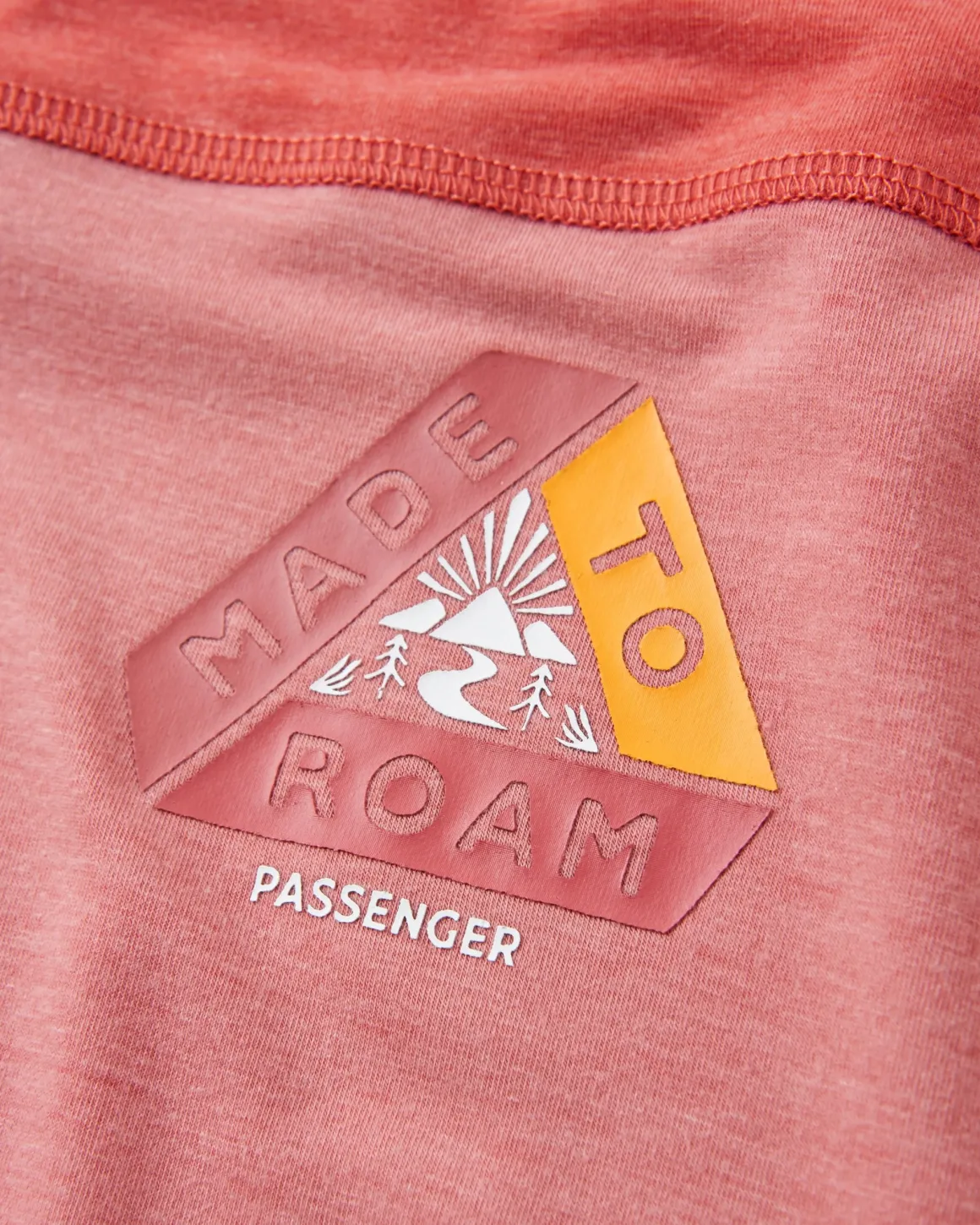 T-shirt à manches longues recyclé Sorrento - Rose Poudré