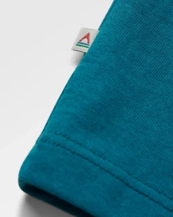 T-shirt à manches longues recyclé Riser - Bleu Corail