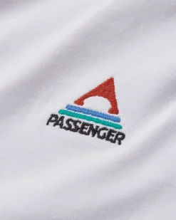 T-shirt à manches longues Vita Organic à coupe décontractée - Blanc