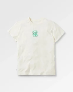 T-shirt à Manches Retroussées Discovery - Marshmallow