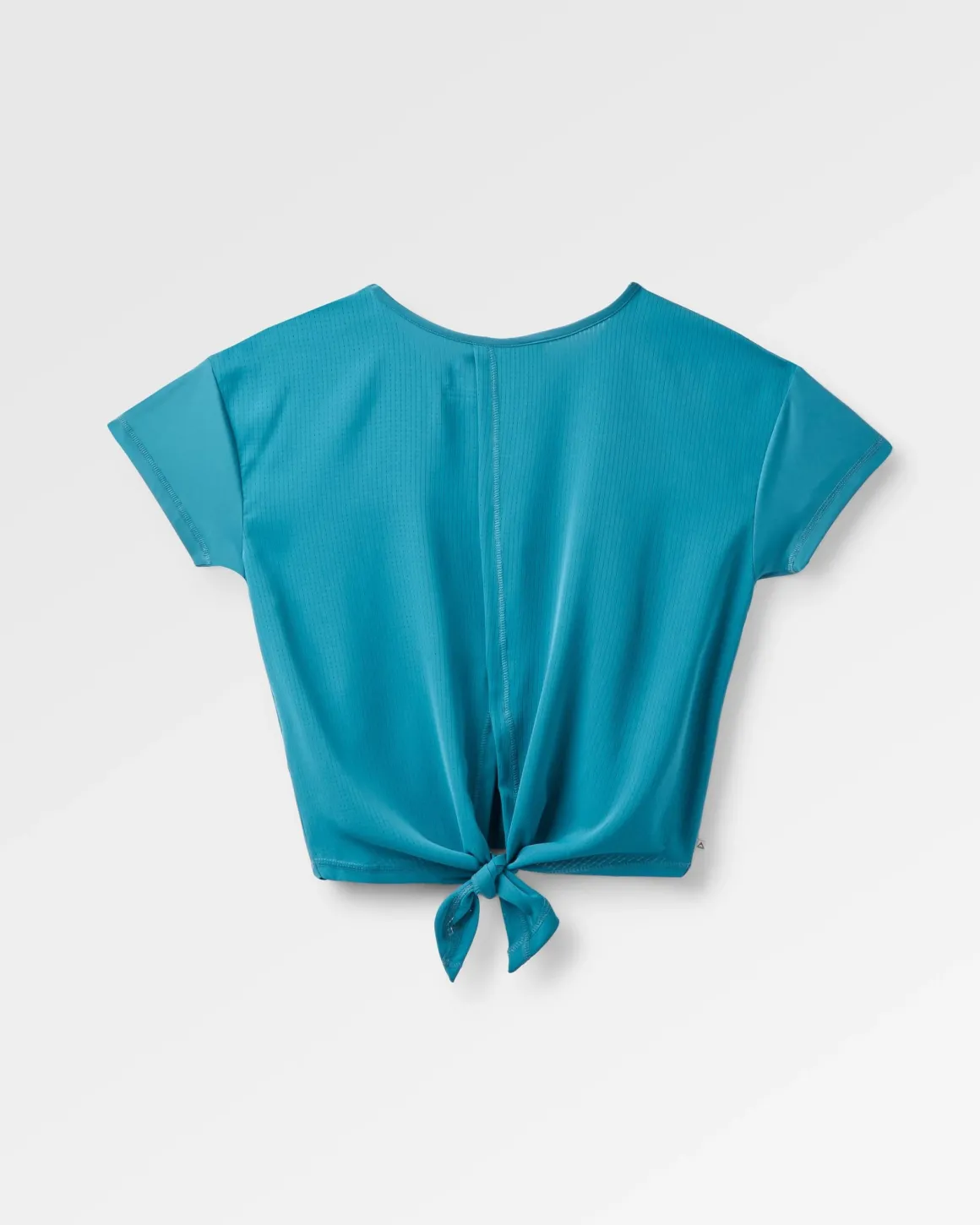 T-shirt Actif Recyclé avec Lien Chakra au Dos - Bleu Acier
