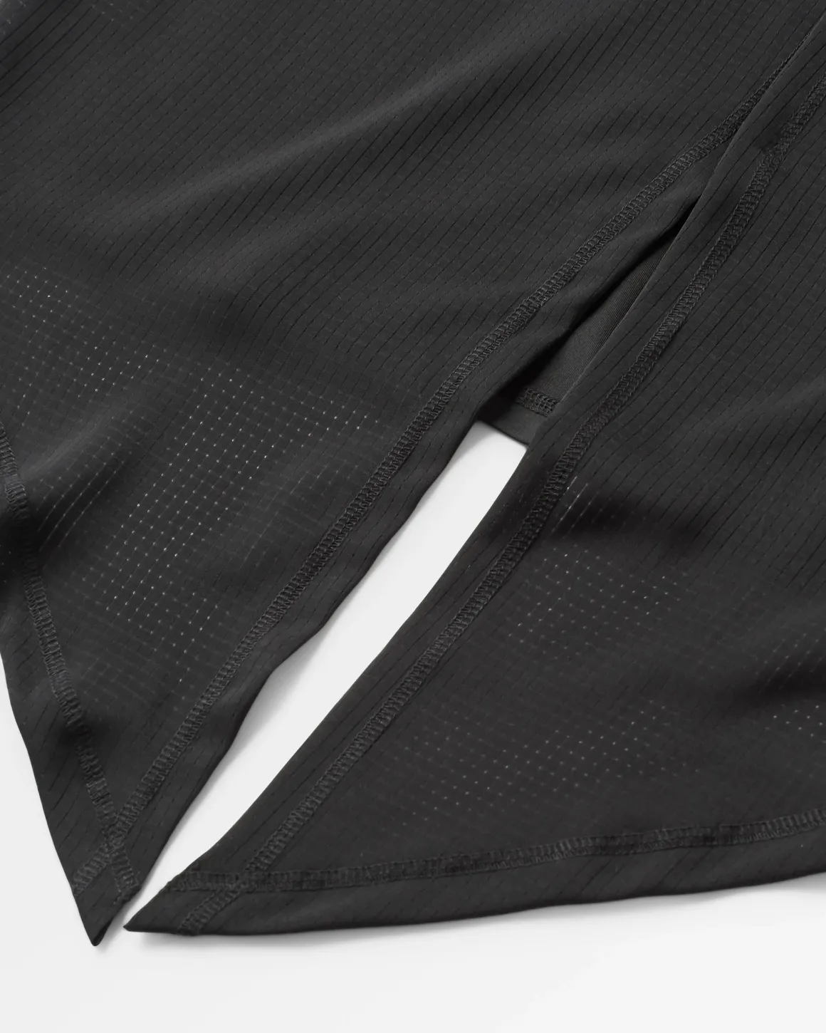 T-shirt Actif Recyclé avec Lien au Dos Chakra - Noir