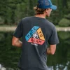 T-shirt actif texturé Kirkwood - Noir