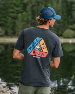 T-shirt actif texturé Kirkwood - Noir