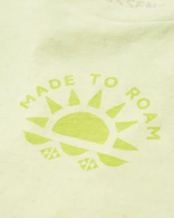 T-shirt Bio Sunburst - Jus de Citron Vert Doux
