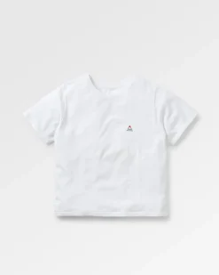 T-shirt classique en coton recyclé - Blanc