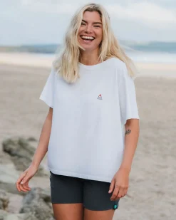 T-shirt classique en coton recyclé - Blanc