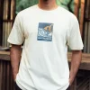 T-shirt en coton bio Waves u0026 Trees - Birch