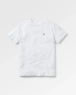 T-shirt en coton recyclé avec logo classique - Blanc
