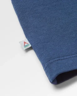 T-shirt en coton recyclé avec logo classique - Rich Navy