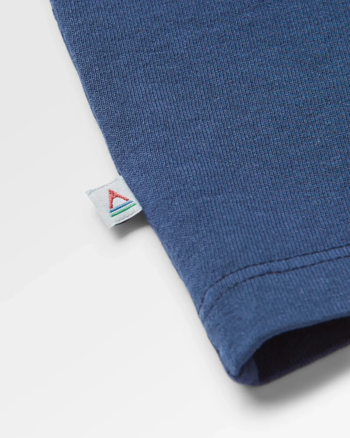 T-shirt en coton recyclé avec logo classique - Rich Navy