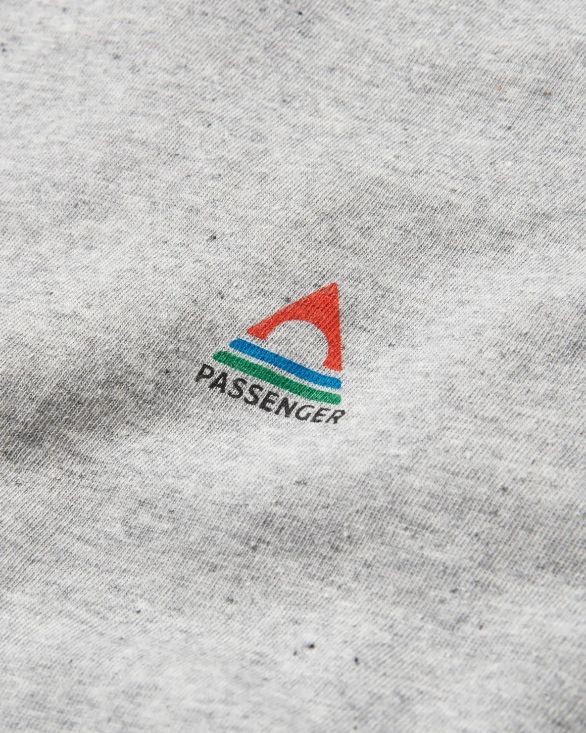 T-shirt en coton recyclé avec logo classique - Gris chiné