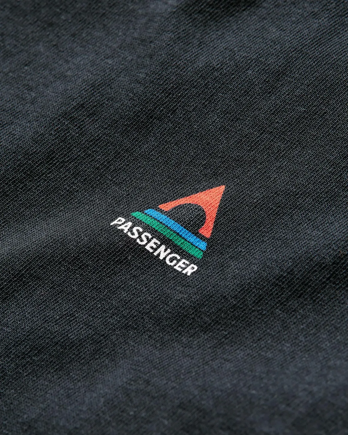 T-shirt en coton recyclé avec logo classique - Noir