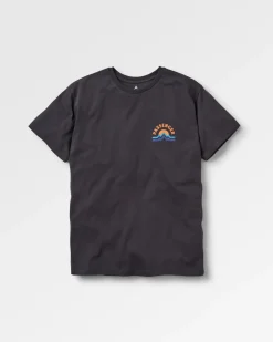 T-shirt en coton recyclé Breathe - Noir