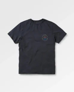 T-shirt en coton recyclé Escapism - Noir