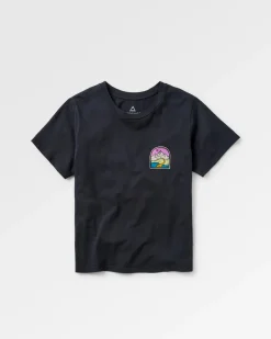 T-shirt en coton recyclé Friday Collective - Noir