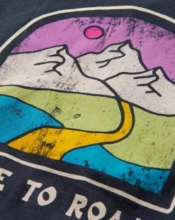T-shirt en coton recyclé Friday Collective - Noir
