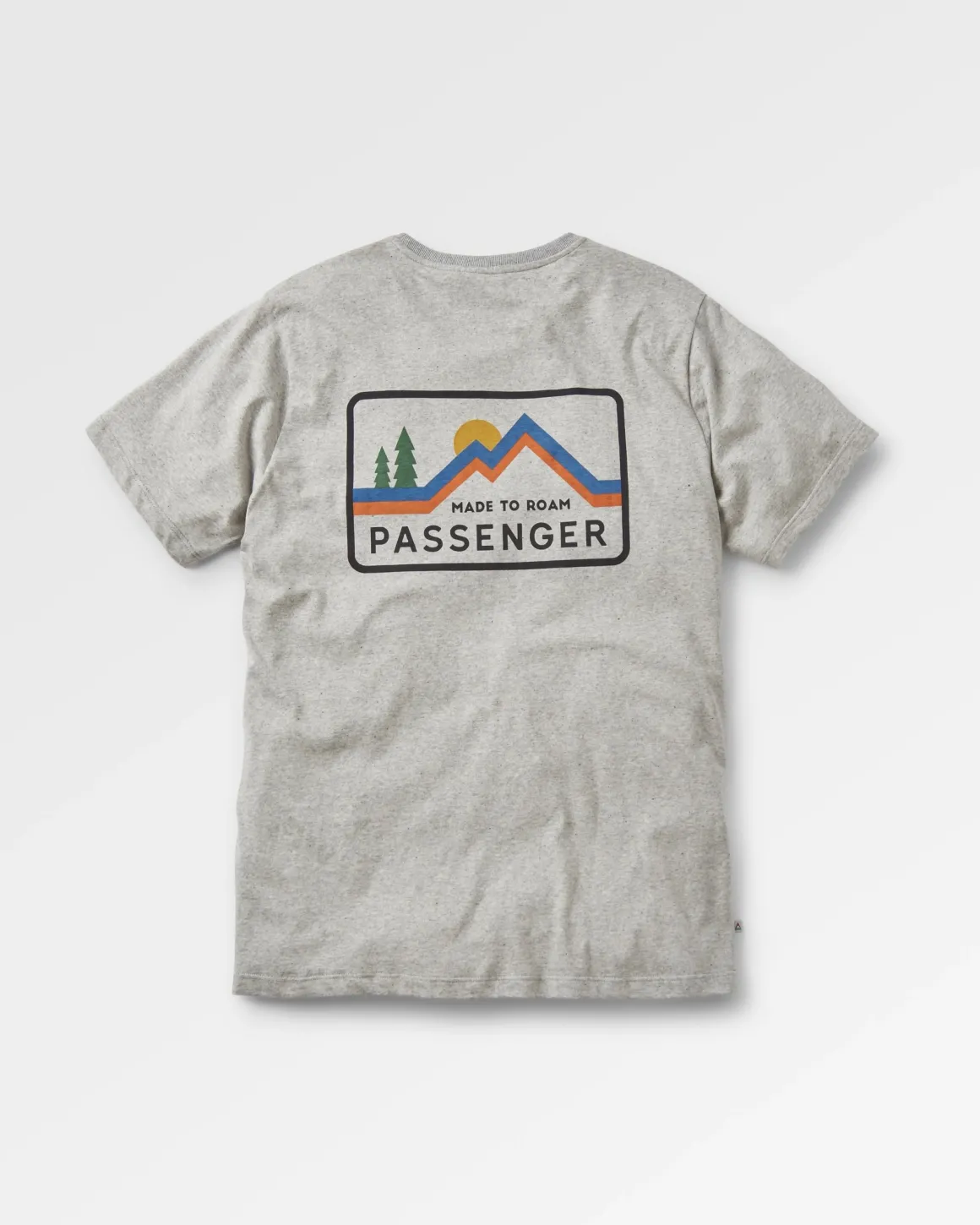 T-shirt en coton recyclé Made To Roam - Gris Marl