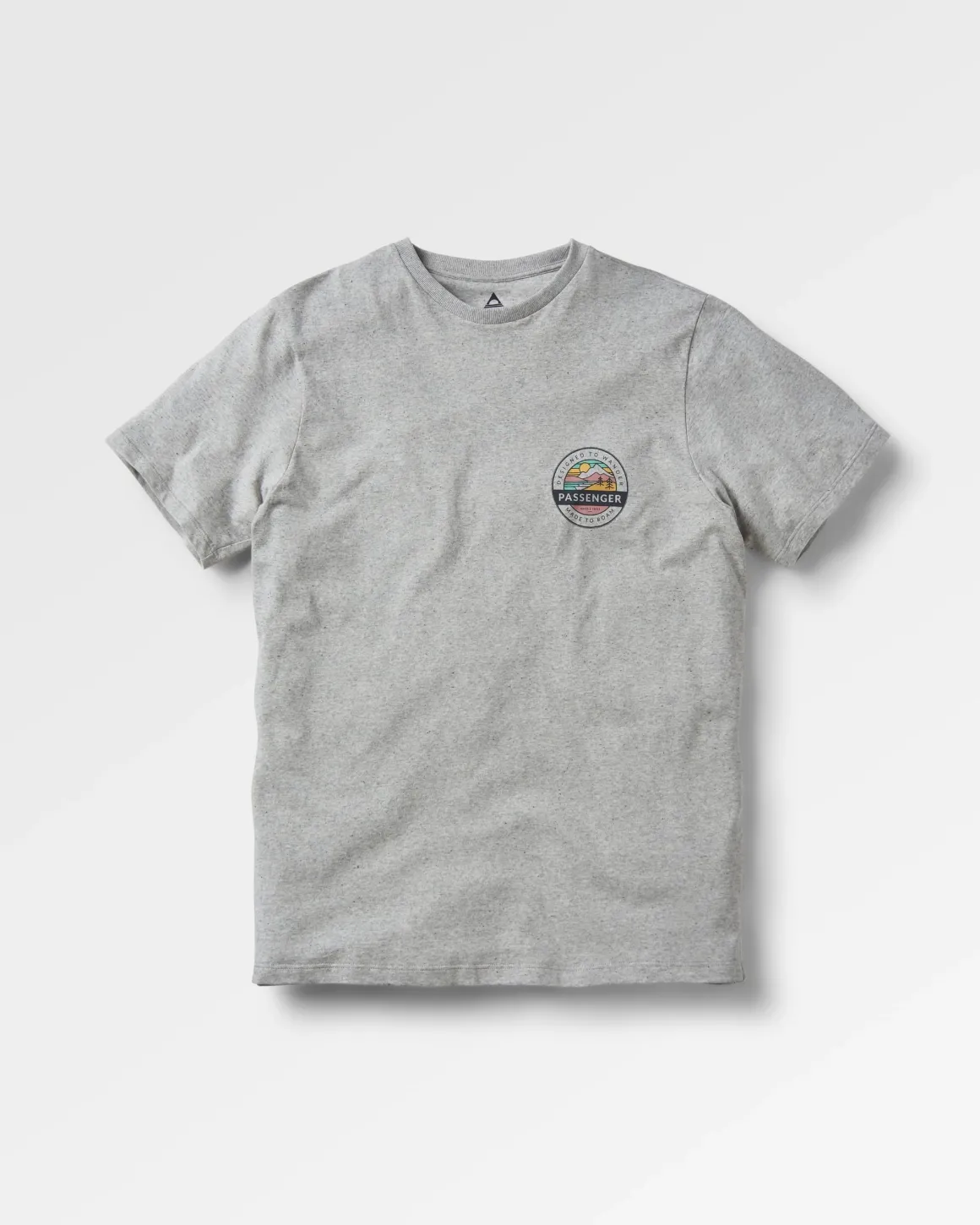 T-shirt en coton recyclé Odyssey - Gris Marl