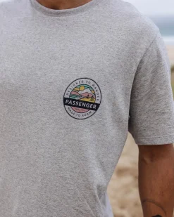 T-shirt en coton recyclé Odyssey - Gris Marl