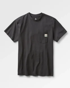 T-shirt Heritage Recyclé à Coupe Décontractée - Noir