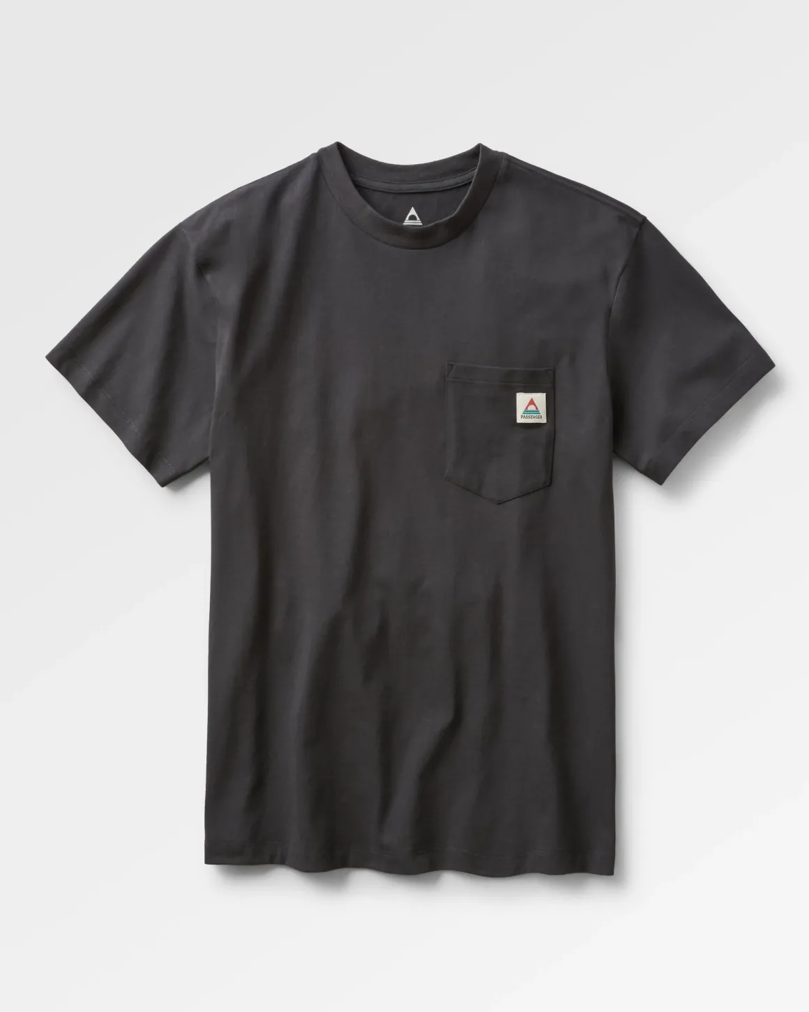 T-shirt Heritage Recyclé à Coupe Décontractée - Noir